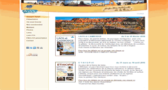 Desktop Screenshot of agapetours.com